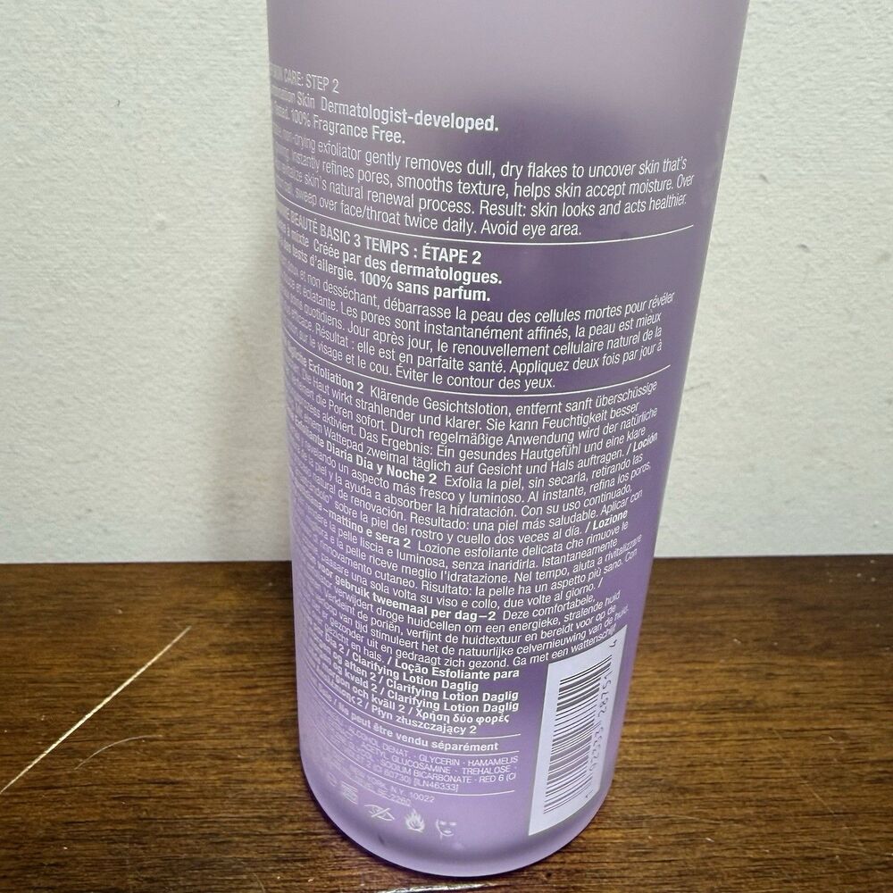 Clinique Clarifying Lotion 2 Dry Combination Skin 13.5oz  400ml New - Picture 5 of 7